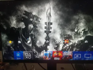 PS4 (PlayStation 4) verde con stella