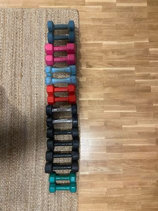 “Material gimnasio profesional – discos olímpicos,