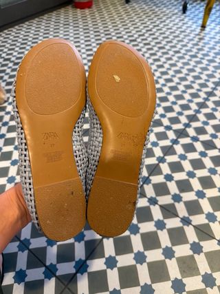 Manoletinas Zara Talla 37