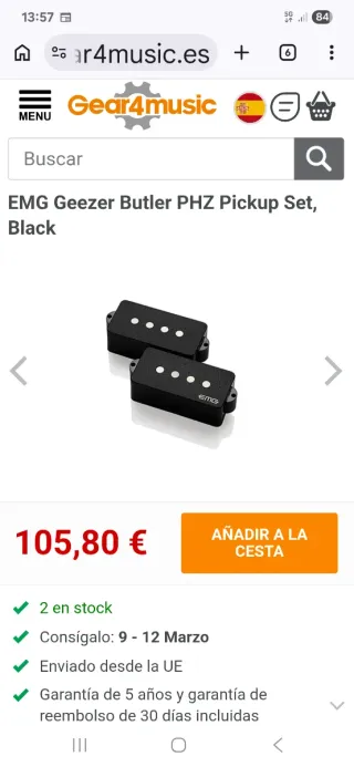 Bajo Marcus Miller Sire P5 2nd Gen