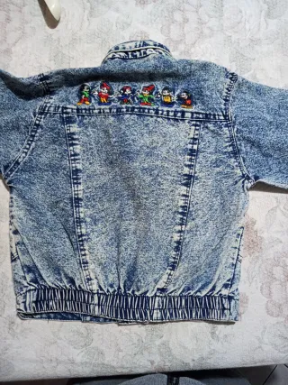 Giubbotto jeans bimbo effetto stone washed mis.3/4