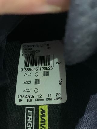 Zapatillas Mavic Road Cosmic Elite 45.5