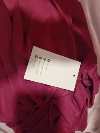 Vestido largo morado para eventos