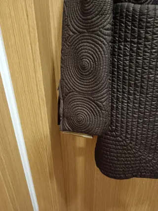 Gabardina Taleyo Acolchada Marrón Talla L