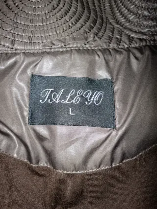 Gabardina Taleyo Acolchada Marrón Talla L