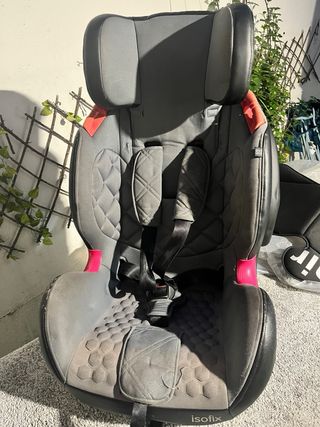 Silla coche bebé Isofix gris