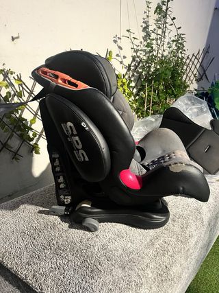 Silla coche bebé Isofix gris