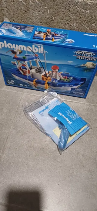 Playmobil Barco con Motor 5131 Nuevo
