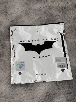 YoungLA x Batman Compression Tee Grey Green L