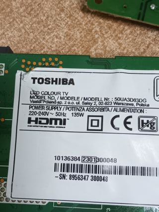 17IPS72, 23521004, de TOSHIBA 50UA3D63DG (F-309)
