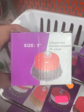 Cepillo Radial Metálico