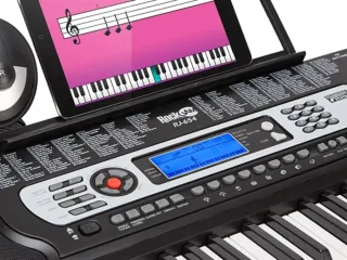 Teclado digital RockJam RJ654 LCD 54 Teclas. NUEVO