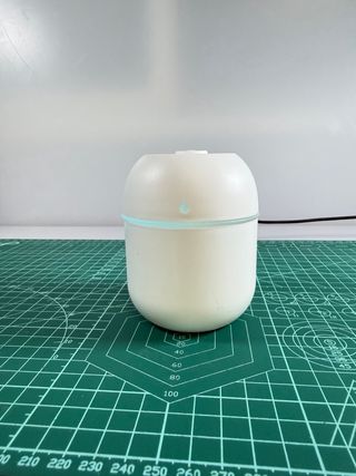 Humidificador USB Blanco Compacto con Luz LED