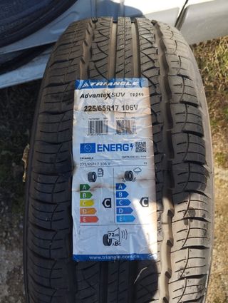 2 Ruedas Triangle 225/65 R17 60€ cada una