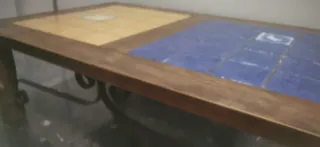 Mesa de azulejos comedor