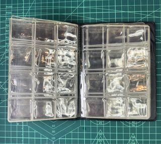 Libro para coleccionar y organizar monedas