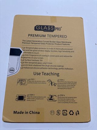 2 Protectores Pantalla Cristal Templado Lenovo Tab