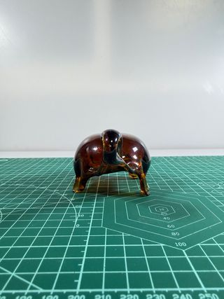 Figura tortuga de cristal artesanal