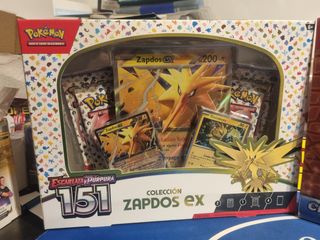 Zapdos EX (Español) y Charizard EX (Inglés)
