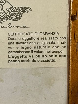 Cornice porta foto in legno per foto 8x6