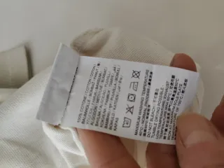 Maglietta bimbo 3 anni panna e beige