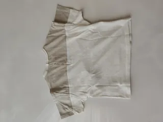 Maglietta bimbo 3 anni panna e beige