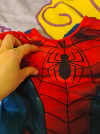 Disfraz niño de Hulk y Spiderman 2 y 3 años.