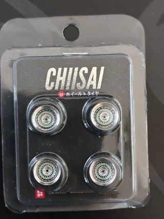 Ruedas Custom 1/64 Chiisai Hotwheels Mini GT