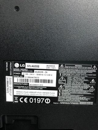 Módulo alimentación LG 32￼” led