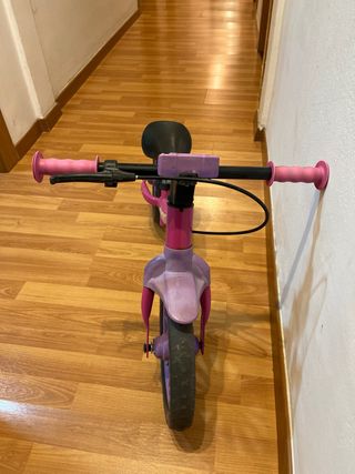 Bici sin pedales rosa