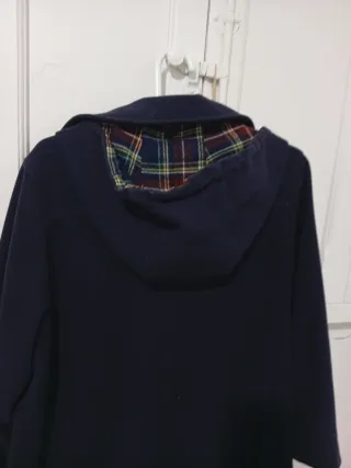 Chaqueta azul El Corte Inglés retro