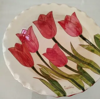 Lebrillo o frutero artesanal firmado