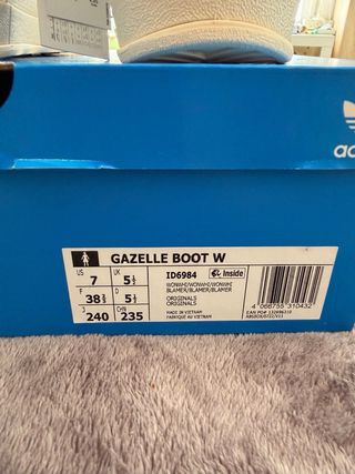 Adidas Gazelle Botines Nuevos