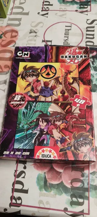 Puzzle Bakugan 2x48 piezas Educa