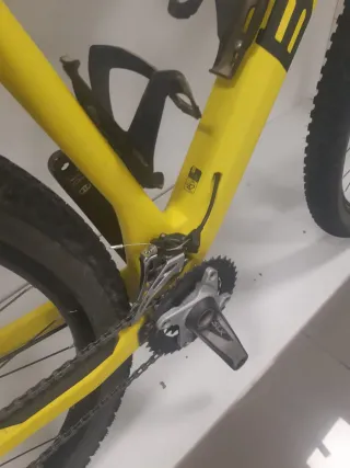 Bicicleta BMC Amarilla Talla S