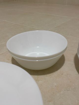 Vajilla blanca Ikea GODMIDDAG