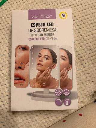 Espejo led de sobremesa KR huner