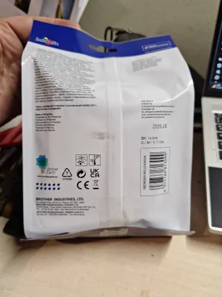 Pack cartuchos tinta Brother LC424 nuevo y usados