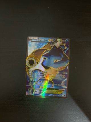 Blastoise EX Carta Pokémon Ultra rare