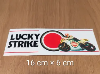3 Pegatinas Lucky Strike