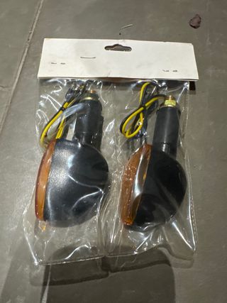 Intermitentes moto ámbar (2 unidades)