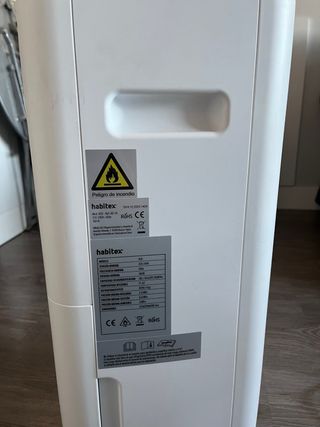 Deshumidificador Habitex Blanco