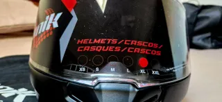 Casco Integral Moto Unik Negro Nuevo