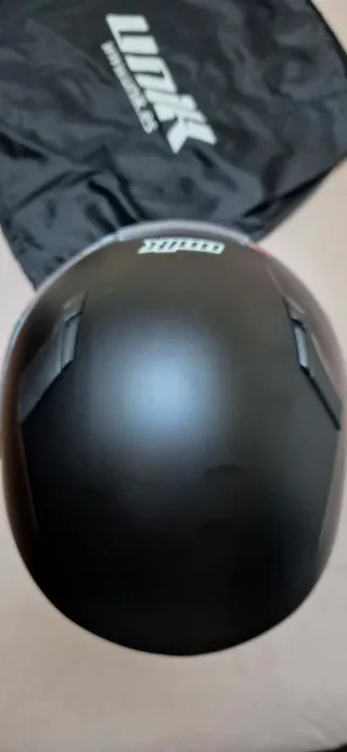 Casco Integral Moto Unik Negro Nuevo