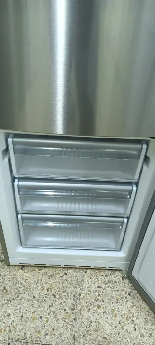 Nevera Bosch Acero Inoxidable no Frost energía A+
