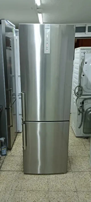 Nevera Bosch Acero Inoxidable no Frost energía A+