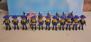 Playmobil Lote 11 Nordistas Custom + 7 Caballos