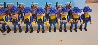 Playmobil Lote 11 Nordistas Custom + 7 Caballos
