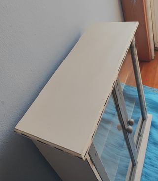 Vitrina madera Shabby Chic - Alacena vintage