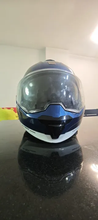 Casco Scorpion Exo Tech Evo Team Azul Negro